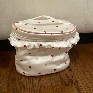 Make up bag!! Not used but 1 year old! Has room for over 45 make up products!